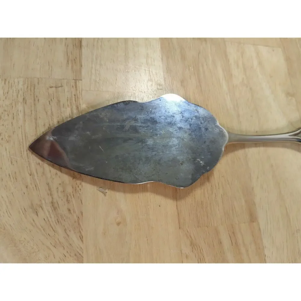 Merry Christmas Silver Plated Cake Pie Server by International‎ Silver Co.